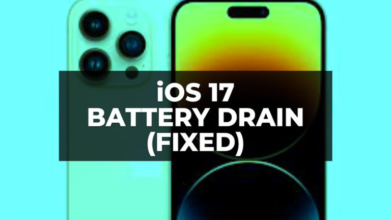 Проблемы с разрядкой батареи iOS 17