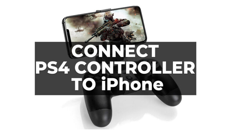 Как подключить контроллер PS4 к iPhone 14 по беспроводной сети?