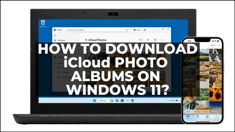 Как скачать фотоальбомы iCloud на ПК с Windows 11?