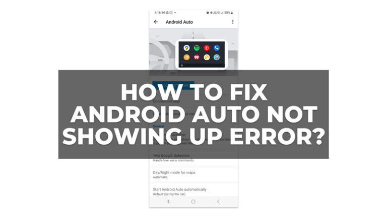 Как исправить ошибку «Android Auto не отображается»?