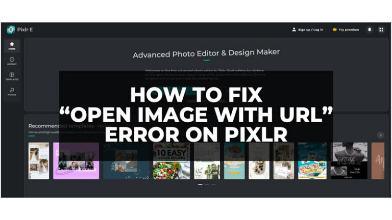 Исправлено: «Открыть изображение с URL-адресом» в ошибке Pixlr?
