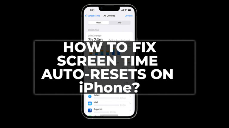 Как исправить проблему автоматического сброса времени экрана iPhone?