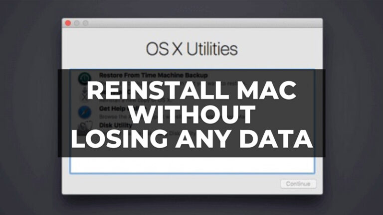 Как переустановить Mac без потери данных (2023 г.)