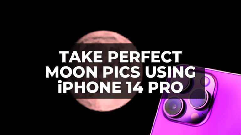 Как сфотографировать Луну на iPhone 14 Pro (2023 г.)