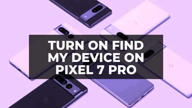 Как включить функцию «Найти мое устройство» в Google Pixel 7 Pro (2023 г.)