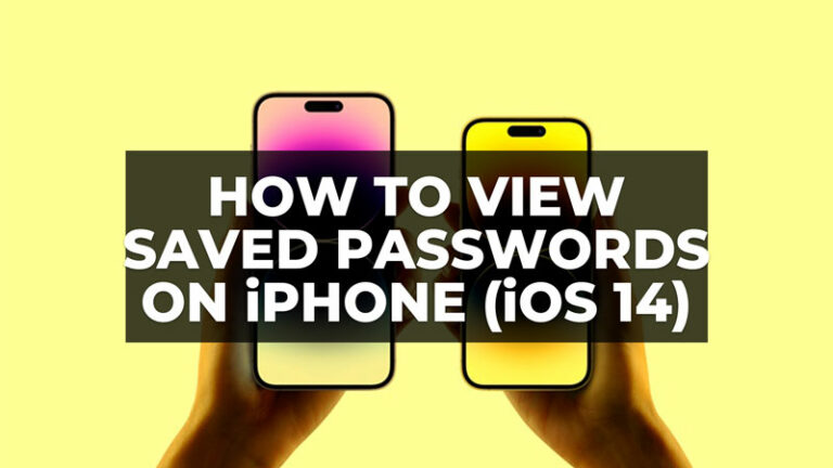 Как просмотреть сохраненные пароли на iOS 14 (2023)