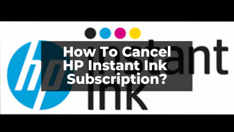 Как отменить подписку на план HP Instant Ink?