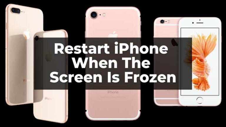 Как перезагрузить iPhone, когда экран зависает?