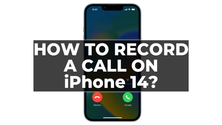 Как записать телефонный звонок на iPhone 14?