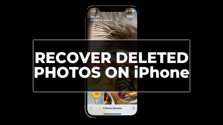 Как восстановить удаленные фотографии на iPhone?