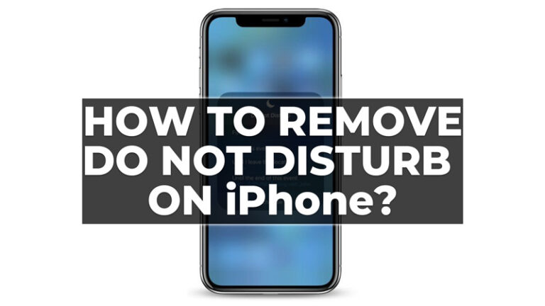 Как удалить режим «Не беспокоить» на iPhone?
