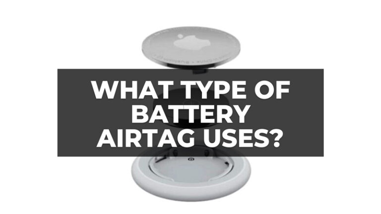 Какой тип батареи использует AirTag (2023 г.)