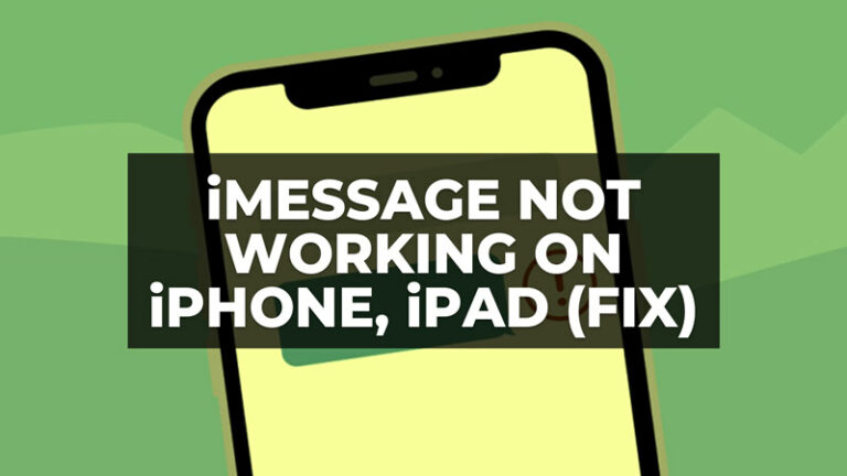 iMessage не работает на iPhone, iPad или iPod (2023 г.)