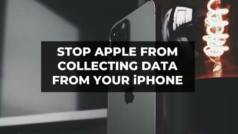 Запретить Apple собирать данные на iPhone
