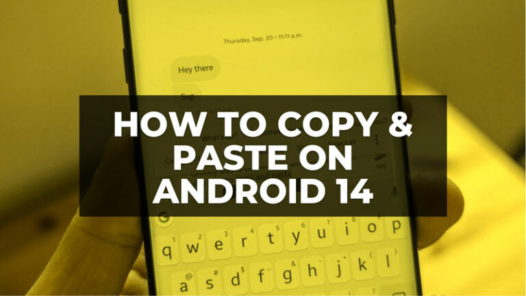 Как скопировать и вставить текст на Android 14 (2023 г.)